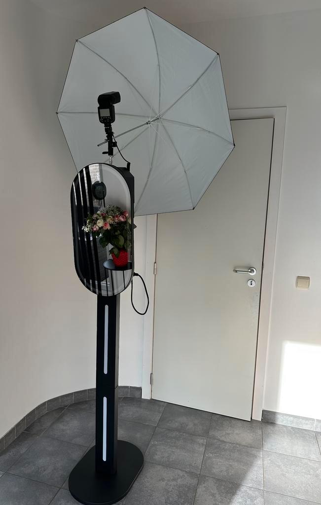 Professionele Photobooth (slrbooth), Hobby en Vrije tijd, Feestartikelen | Verhuur, Zo goed als nieuw, Ophalen