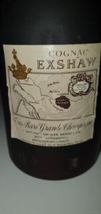 Cognac EXSHAW Très Rare Grande Champagne, Collections, Vins, Pleine, France, Enlèvement, Champagne