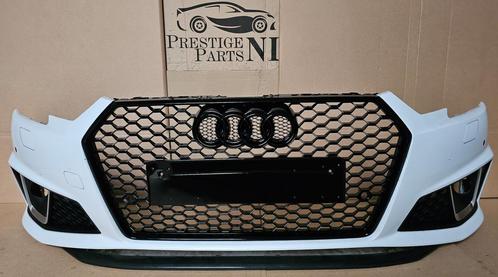 Voorbumper Audi A4 B9 8W S-line Competition Plus 8W0807437AB, Auto-onderdelen, Carrosserie, Bumper, Voor, Gebruikt, Herkomst onderdeel bekend