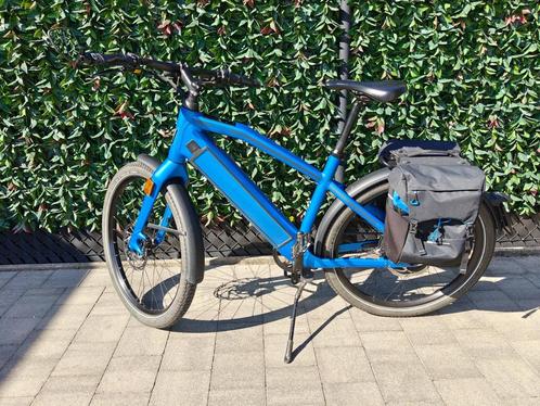 stromer st2 belt drive blauwe batterij !pas onderhouden!, Fietsen en Brommers, Elektrische fietsen, Gebruikt, Stromer, 50 km per accu of meer