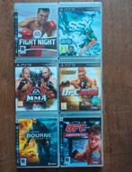 PS3 : Complot de l'UFC MMA SSX Fight Night Bourne, Online, Enlèvement ou Envoi, À partir de 7 ans, Utilisé