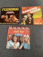 3 singels van ABBA, Ophalen of Verzenden, Gebruikt