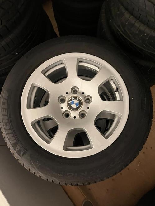 4x BMW 5-serie velgen + Michelin Primacy HP 225-55-16 95w DO, Auto-onderdelen, Banden en Velgen, Banden en Velgen, Zomerbanden