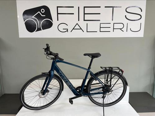 TREK FX +2 INCLUSIEF RANGE EXTENDER, Fietsen en Brommers, Elektrische fietsen, Zo goed als nieuw, 51 tot 55 cm, 50 km per accu of meer