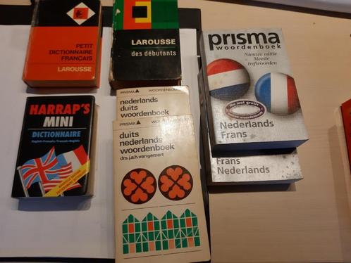 woordenboeken frans, nederlands, duits, engels, Boeken, Woordenboeken, Gelezen, Nederlands, Van Dale, Ophalen