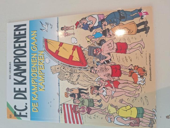 Hec Leemans - De Kampioenen gaan kamperen, Livres, BD, Comme neuf, Enlèvement