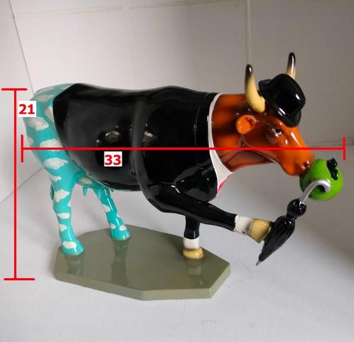 Moogritte koebeeldje. Cow Parade., Antiek en Kunst, Kunst | Beelden en Houtsnijwerken, Ophalen