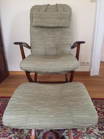 Vintage Scandinavische fauteuil  beschikbaar voor biedingen