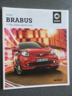 Smart ForTwo & Forfour Brabus 2016 Brochure, Ophalen of Verzenden