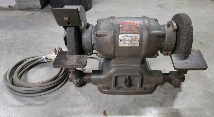 Industriële Micox slijpmachine met 2 schijven, Doe-het-zelf en Bouw, Gereedschap | Slijpmachines, Ophalen