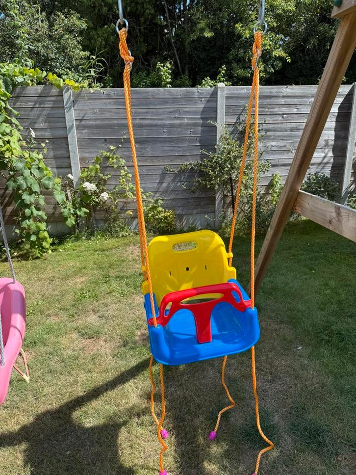Peuterschommel, Kinderen en Baby's, Speelgoed | Buiten | Speeltoestellen, Zo goed als nieuw, Schommel, Ophalen