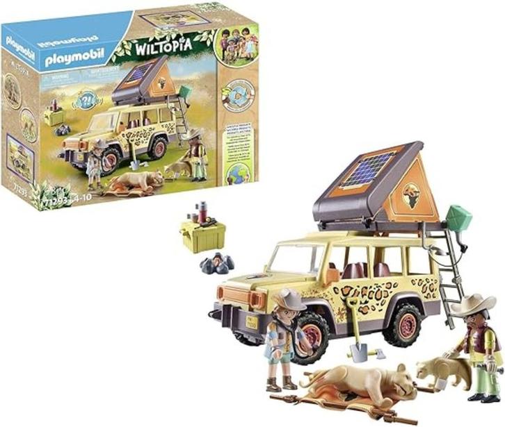 PLAYMOBIL terreinvoertuig met dieren GRATIS LEVERING, Kinderen en Baby's, Speelgoed | Playmobil, Nieuw, Complete set, Verzenden