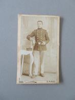 militaire foto CDV  1890 - 1914 Jacobs Derudder Gent Gand, Verzamelen, Verzenden, Overige soorten, Foto of Poster