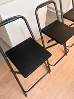 Hoge stoelen barkruk, Huis en Inrichting, Ophalen, Zo goed als nieuw, Zwart