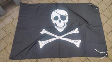 Drapeau  tête de squelette, Divers, Enlèvement ou Envoi, Utilisé