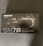 Microphone Shure SM7B, Sans fil, Comme neuf, Micro studio, Enlèvement ou Envoi