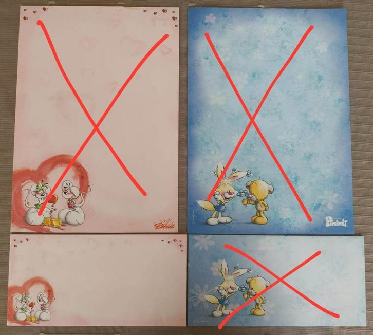 Diddl briefpapier A4/3, Verzamelen, Diddl, Gebruikt, Papier, Kaart of Schrift, Diddl, Ophalen of Verzenden