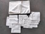 Belle nappe blanche 230X140 cm + 12 Serviettes  45 X 45 cm, Maison & Meubles, Nappes, Intérieur, Utilisé, Enlèvement ou Envoi