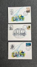 UNPA: Wien 2X uitgave 1990+ 1X uitgave 1991, Timbres & Monnaies, Timbres | Enveloppes premier jour, Enlèvement ou Envoi