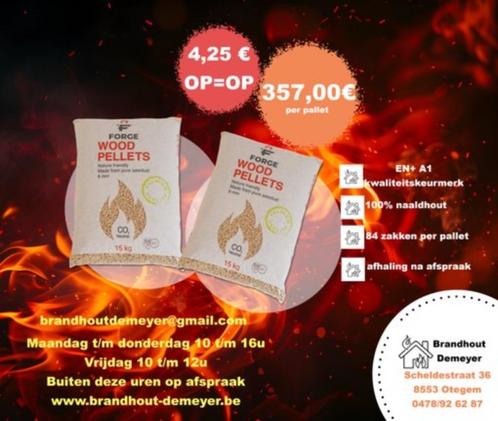 PELLETS AFHAALPROMO - TIJDIG BESTELLEN IS AANGERADEN, Tuin en Terras, Brandhout, Ophalen