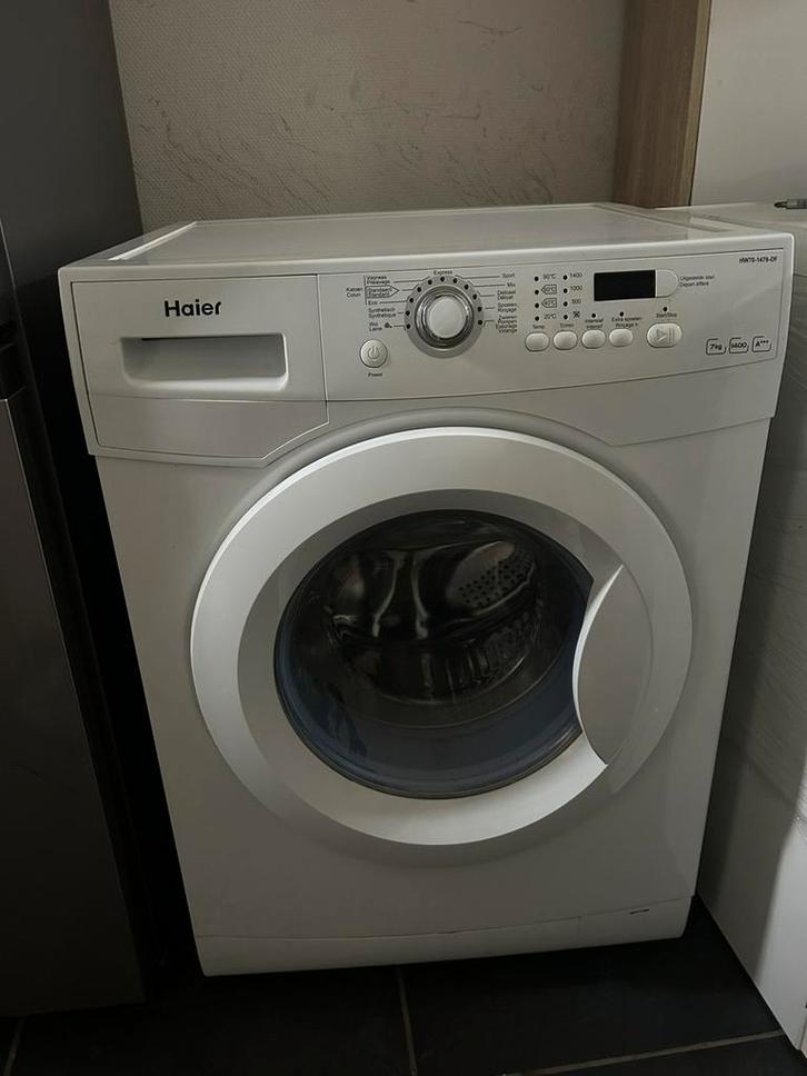 Haier wasmachine – Nieuwstaat, Elektronische apparatuur, Wasmachines, Zo goed als nieuw, Voorlader, Ophalen