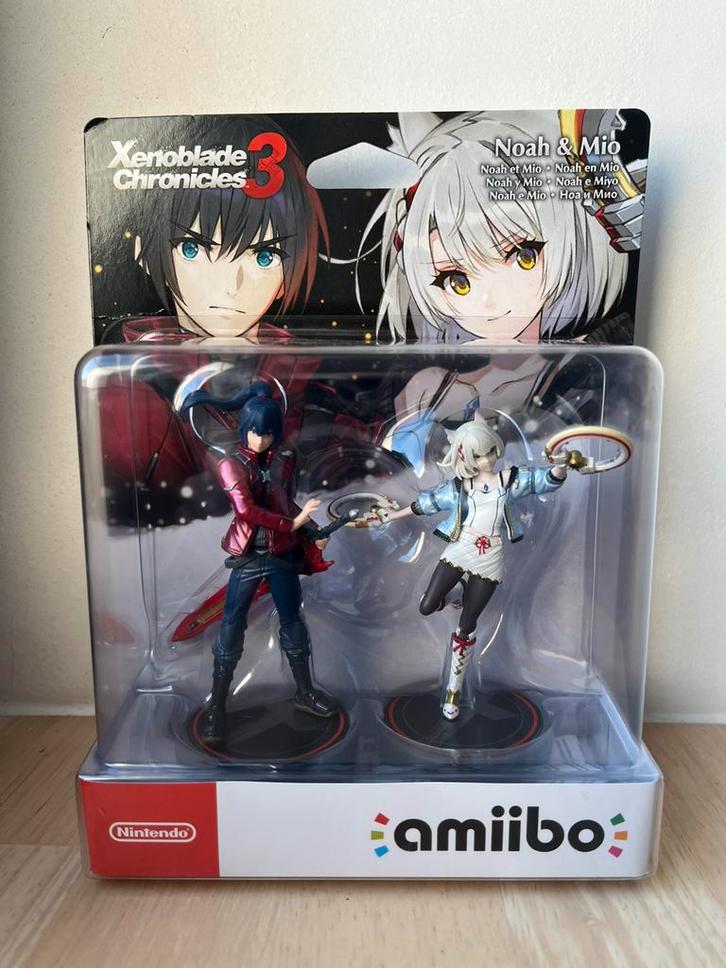 Pack duo Amiibo Noah & Mio Xenoblade 3, Consoles de jeu & Jeux vidéo, Jeux | Nintendo Switch, Neuf, Enlèvement ou Envoi