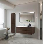 MEUBLE SOUS-VASQUE - 4 TIROIRS - SANS POIGNÉES, Neuf, Meuble lavabo, 150 à 200 cm, Enlèvement