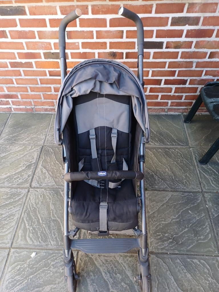 Buggy chicco liteway, Ophalen, Verstelbare rugleuning