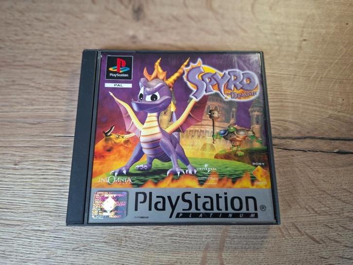 PS1 Spyro the Dragon (Platinum) – compleet, Games en Spelcomputers, Games | Sony PlayStation 1, Ophalen of Verzenden