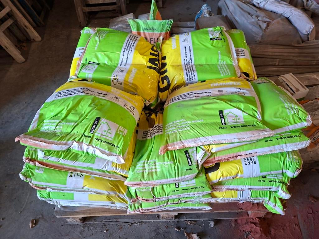 Omnicol gm dunbedmortel licht rood, Ophalen