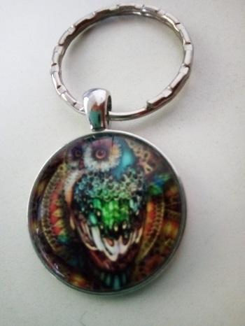 NEUF  porte clés    2D   Hibou   3€, Collections, Porte-clés, Enlèvement ou Envoi, Neuf, Animal et Nature