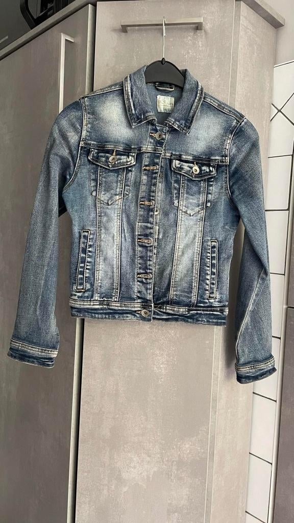VESTE JEANS bleu BS JEANS  S, W28 - W29 (confection 36), Enlèvement ou Envoi, Comme neuf, BS JEANS