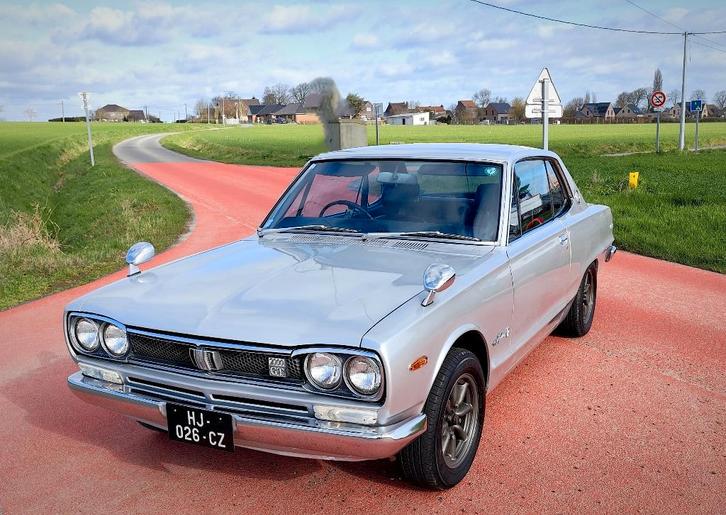 1972 Nissan Skyline Coupé 2000 GT Hakosuka KGC10 6 cylindres, Auto's, Nissan, Particulier, Skyline, Benzine, Coupé, 2 deurs, Handgeschakeld