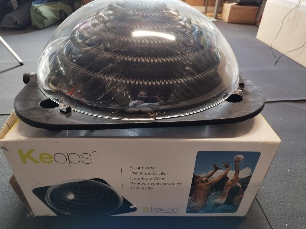 solar zonnecollector bol, Tuin en Terras, Zwembad-toebehoren, Zo goed als nieuw, Verwarming, Ophalen