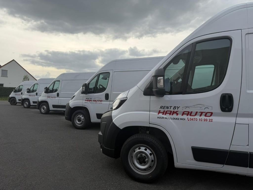 (10) Peugeot Boxer Utilities ️ 2026 te HUUR 2.2HDi, Auto's, Euro 6, Bedrijf, 5 deurs, Dealer onderhouden