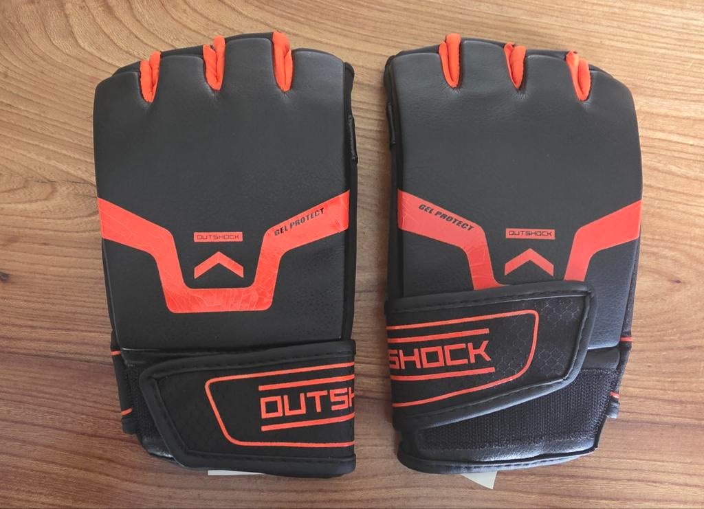 Outshock Gel 500 Zwarte Trekkers, Sport en Fitness, Vechtsporten en Zelfverdediging, Ophalen of Verzenden