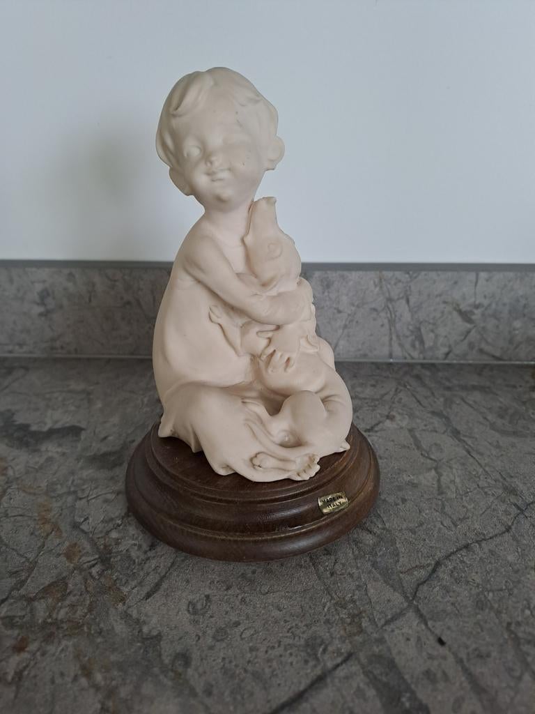 Sculpture vintage de Giuseppe Armani, Enlèvement, Comme neuf