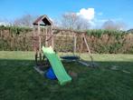 Portique balançoire et toboggan, Enlèvement, Utilisé, Balançoire