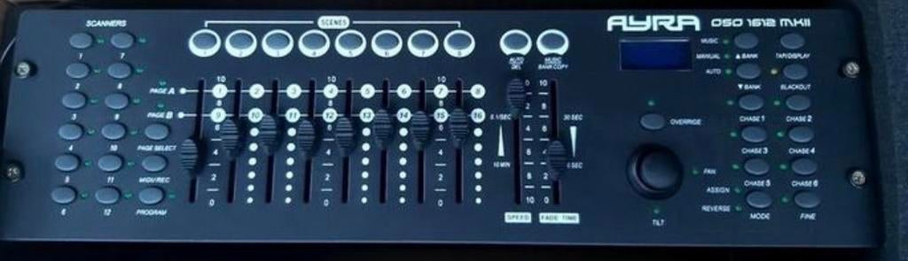 Dmx Controller - Nieuwstaat, Muziek en Instrumenten, Licht en Laser, Nieuw, Licht, Geluidgestuurd, Kleur, Stroboscoopeffect, Ophalen of Verzenden