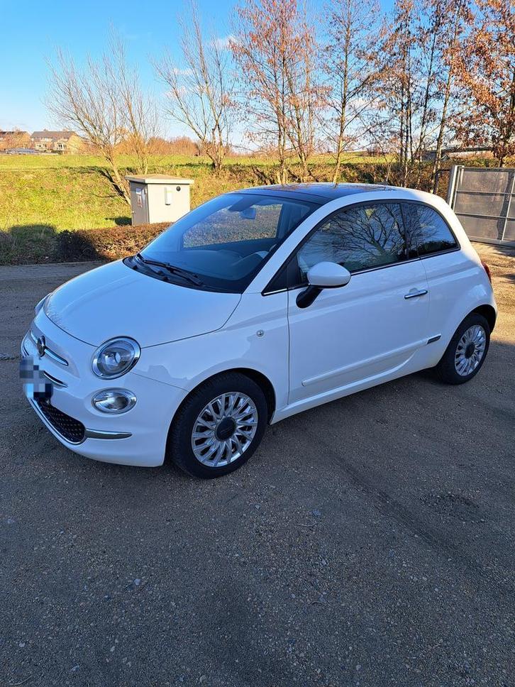 Fiat 500 (weinig km’s), Auto's, Fiat, Particulier, Apple Carplay, Benzine, Euro 6, Handgeschakeld, Ophalen