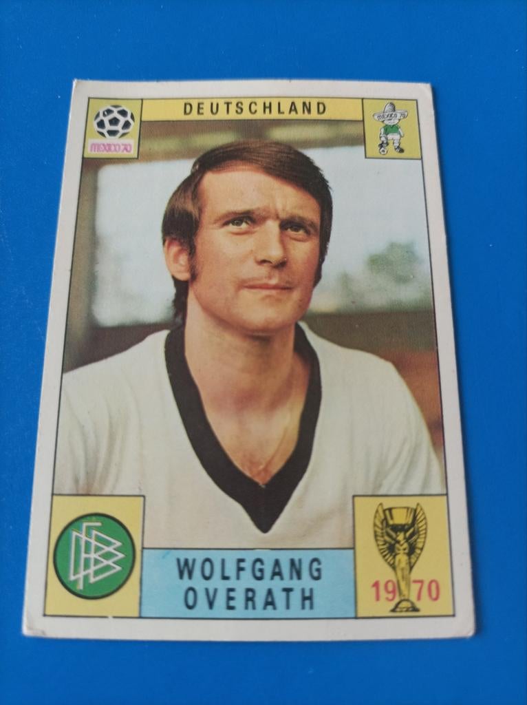 Panini Mexico 70, Allemagne Wolfgang Overath, Enlèvement ou Envoi