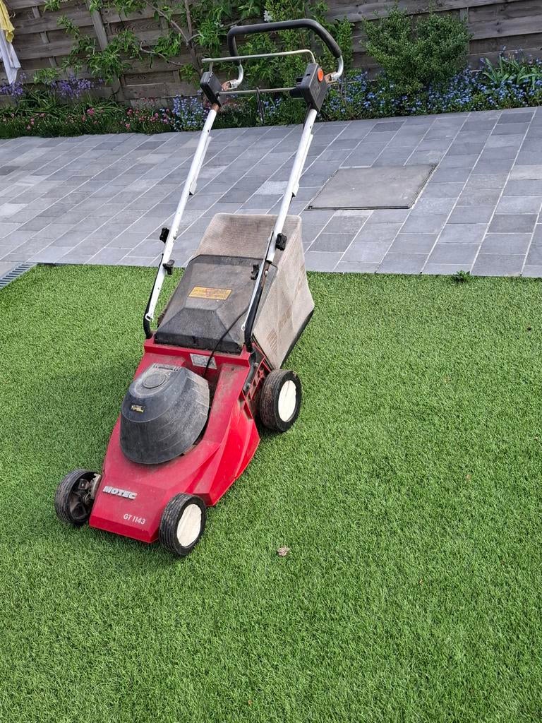 Grasmaaier., Ophalen