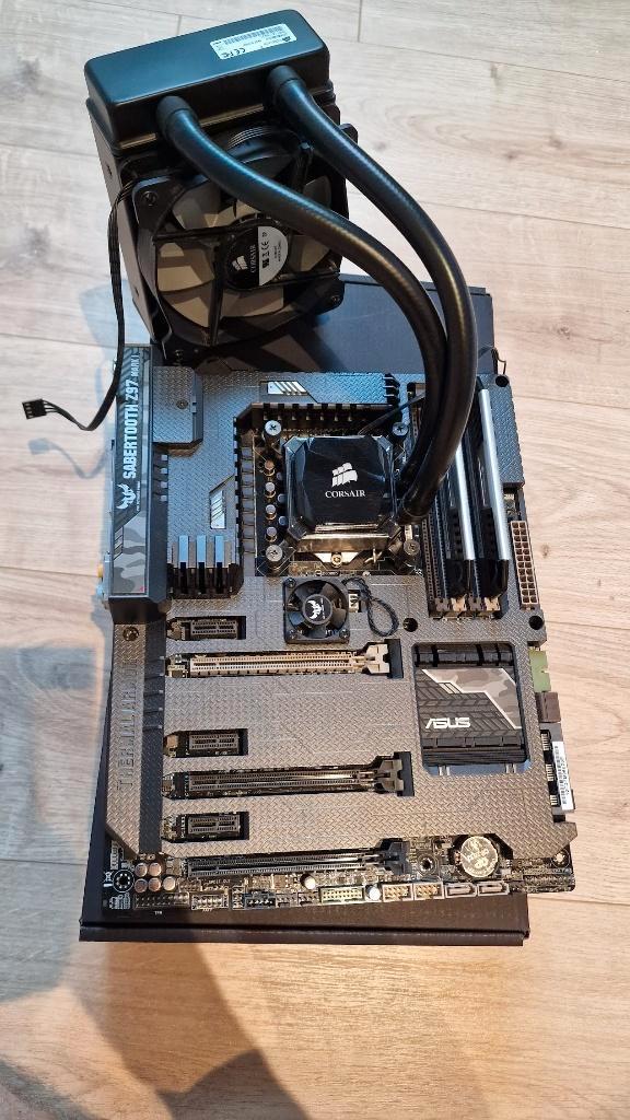 CPU + Moederbord + Ram + Koeler, Computers en Software, Moederborden, Gebruikt, Intel, DDR3, Ophalen