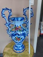 Vase authentique peint à la main Alcobaça Portugal - n 243, Antiquités & Art, Enlèvement