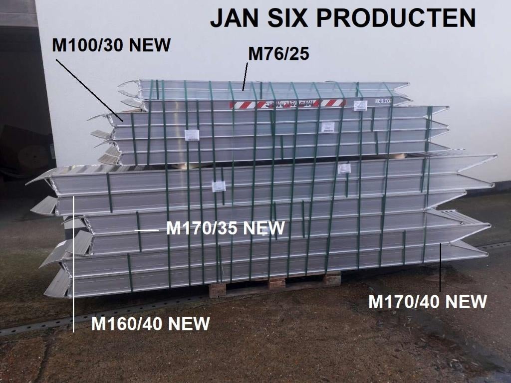 Alu. oprijplaten 4000 x 460 cap 6320 kg / paar type 160/40, Enlèvement, Neuf