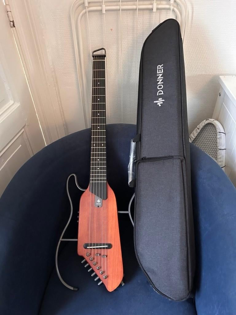 Silent Guitar Donner - Hush I, Muziek en Instrumenten, Snaarinstrumenten | Gitaren | Akoestisch, Zo goed als nieuw, Overige typen