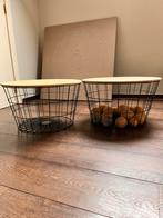 Set ronde salontafels / bijzettafels ( zonder decoratie), Enlèvement, Comme neuf