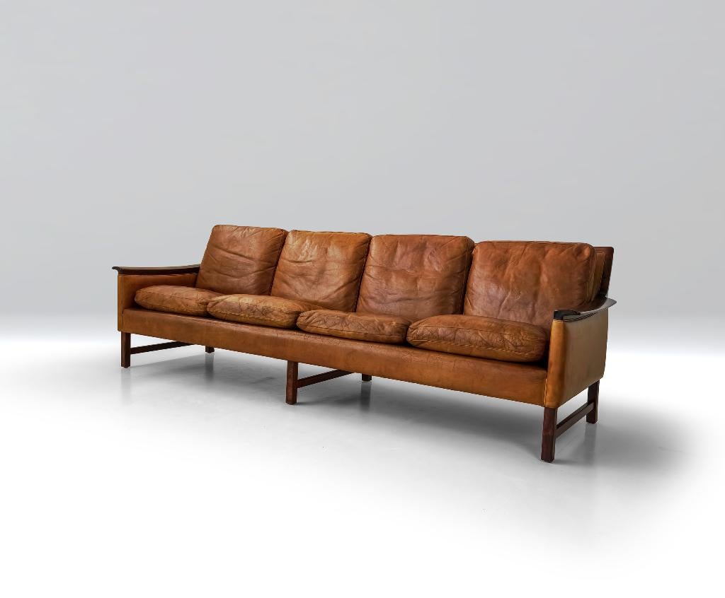 Tørbjørn Afdal – Minerva sofa – Bruksbo, Noorwegen,1960s, Huis en Inrichting, Zetels | Zetels, Gebruikt, Ophalen of Verzenden