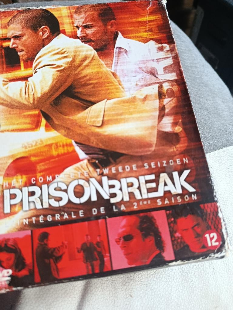 Coffret de 6dvd prison break 2 iemes Saison integral, Enlèvement, Utilisé, Coffret