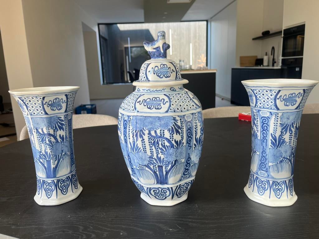 3 delige vazen, Antiek en Kunst, Antiek | Vazen, Ophalen